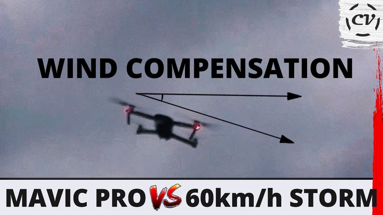 Flying The DJI Mavic Pro In A Storm (60km/h Winds)