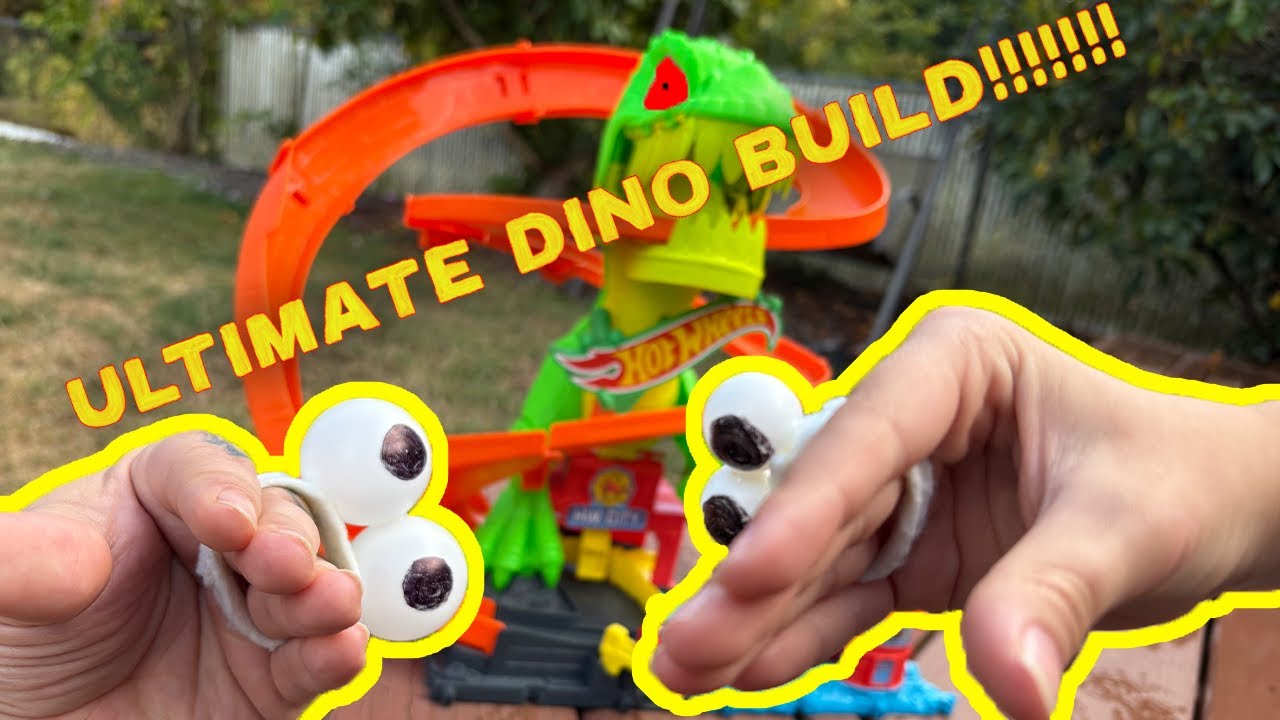 Hand and Son ULTIMATE Dino Hot Wheels Unboxing/Build
