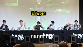 Enhypen At Jump Up Offline Fansign Event for 'THE SIN: BLISS' 