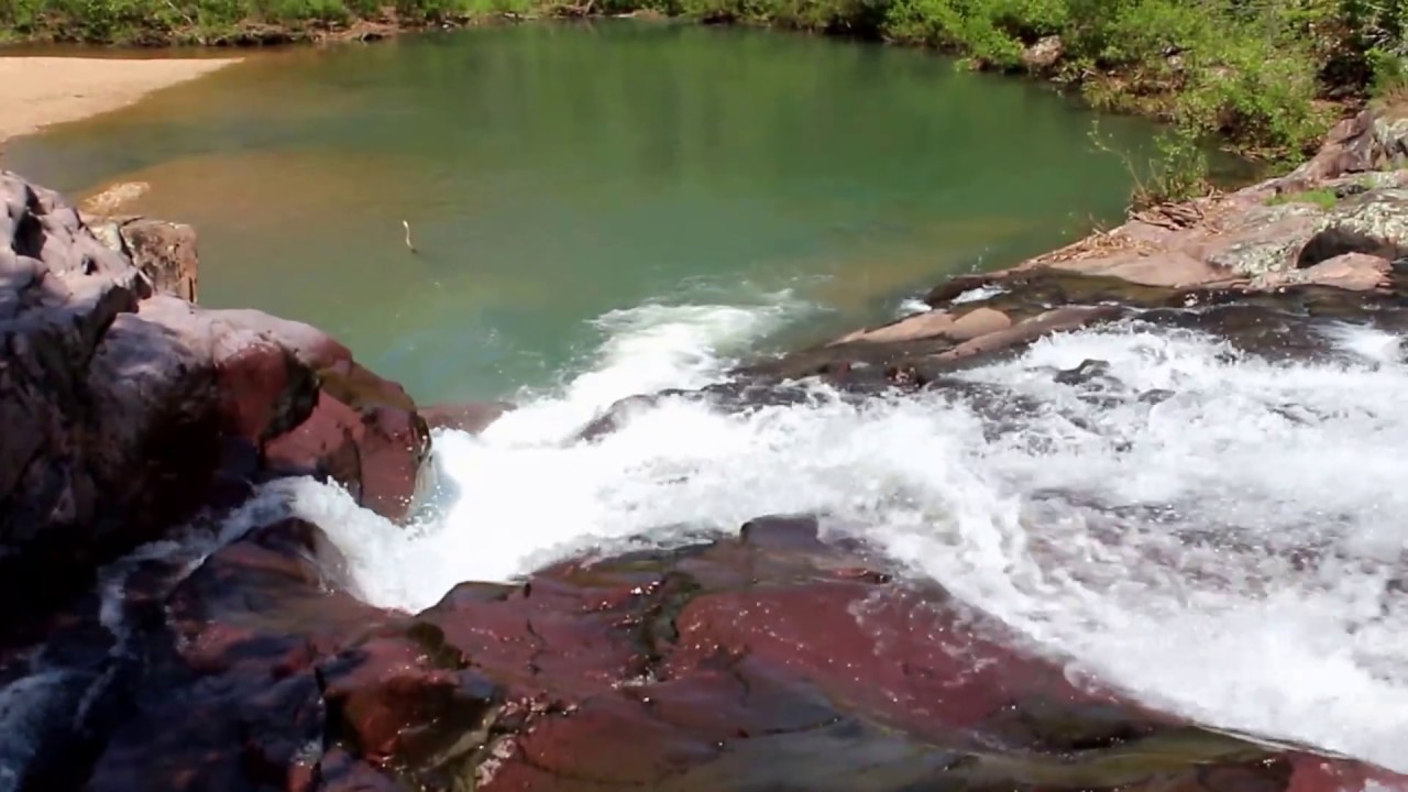 Rocky Falls near Eminence, Missouri YouTube