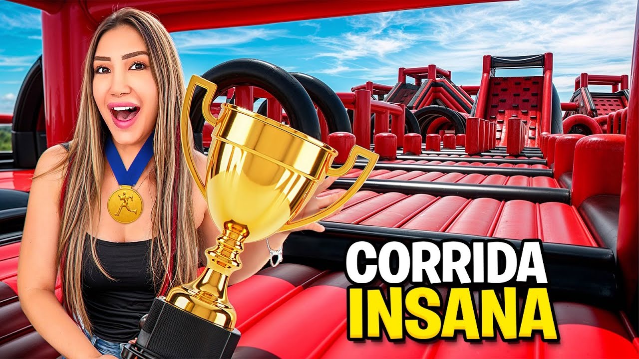 VENCI A CORRIDA INSANA DO ENALDINHO *PARQUE DE INFLÁVEIS