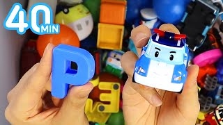 Robocar POLI Italiano | ALFABETO per Bambini | l'alfabeto con i Giocattoli | Robocar POLI tivù