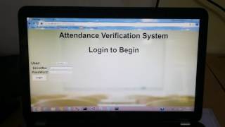 Student attendance verification system Project