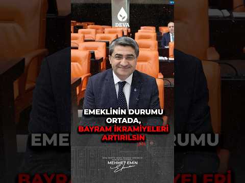 Emeklinin durumu ortada, bayram ikramiyeleri artırılsın!