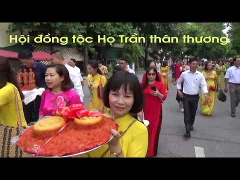 Video Đồng tộc họ Trần thân thương Việt Nam dâng lễ tại đền... - youtube