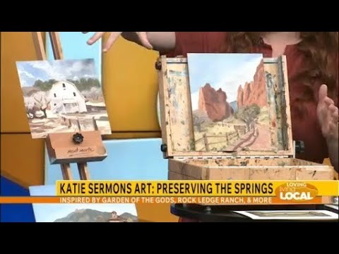 Katie Sermons Art - Loving Living Local