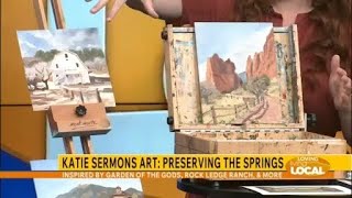 Katie Sermons Art - Loving Living Local