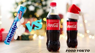 Coca-Cola vs mentos | food vokto |