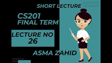 lec26 CS201 introduction to programming