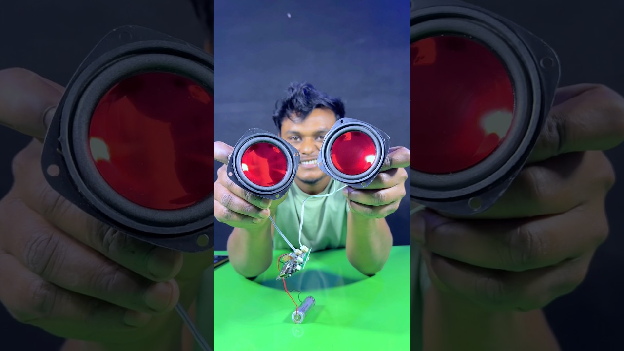 Making homemade special Bluetooth speaker 