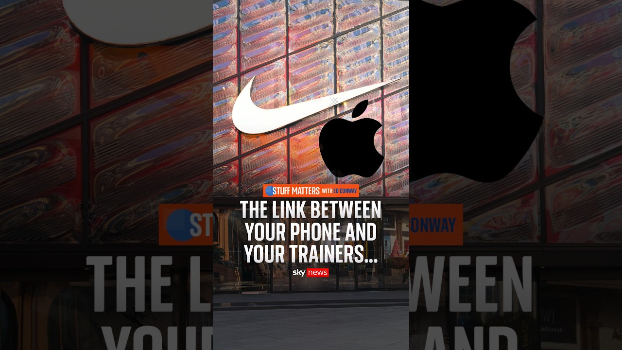 How are your trainers and phone linked?