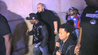 Floyd Mayweather jr Leaves Staples Center