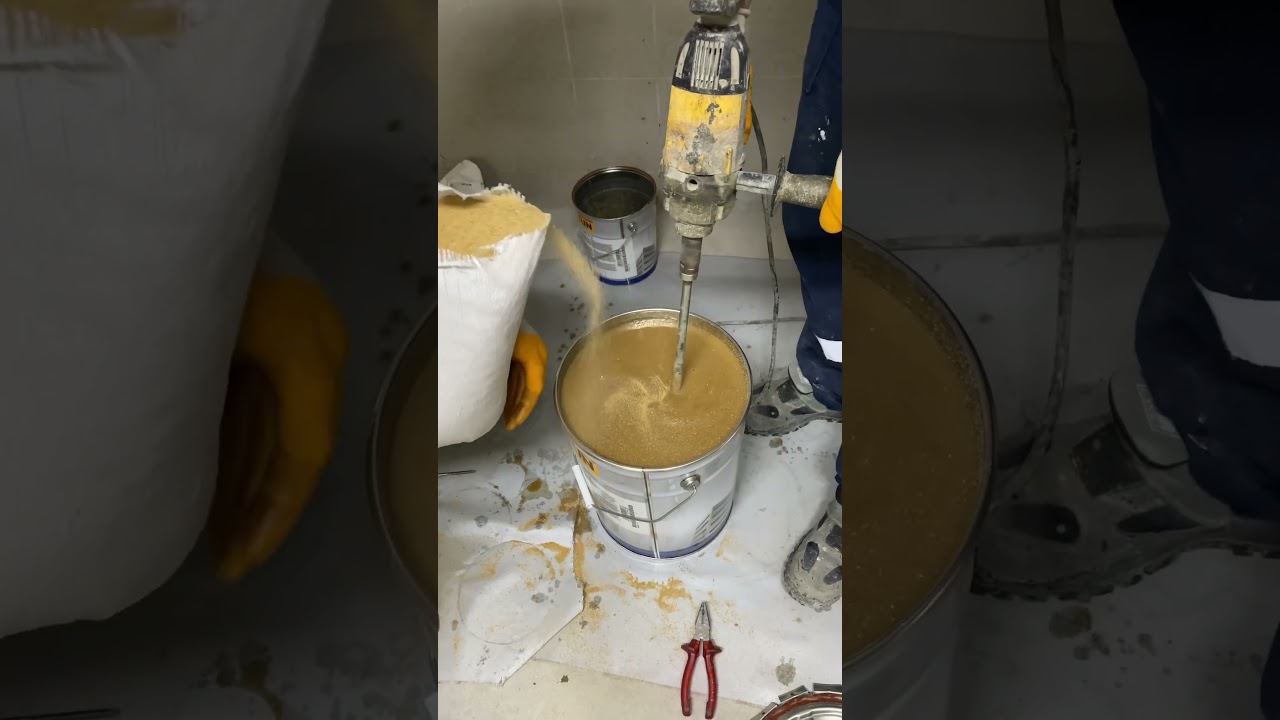 GÜYAP | Jotun epoksi ve silis kumu karışımı 