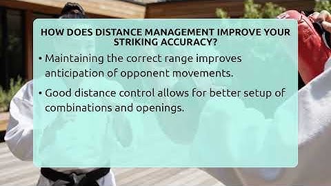 How Does Distance Management Improve Your Striking Accuracy? - Fighting Arts Lab