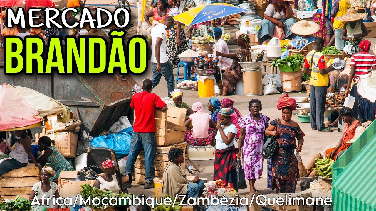 CONHEÇA O MERCADO BRANDÃO/Quelimane/Moçambique/África.