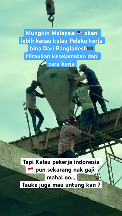 Maybe Malaysia 🇲🇾 would be more chaotic if the perpetrators of the work were from Bangladesh 🇧🇩‼️
