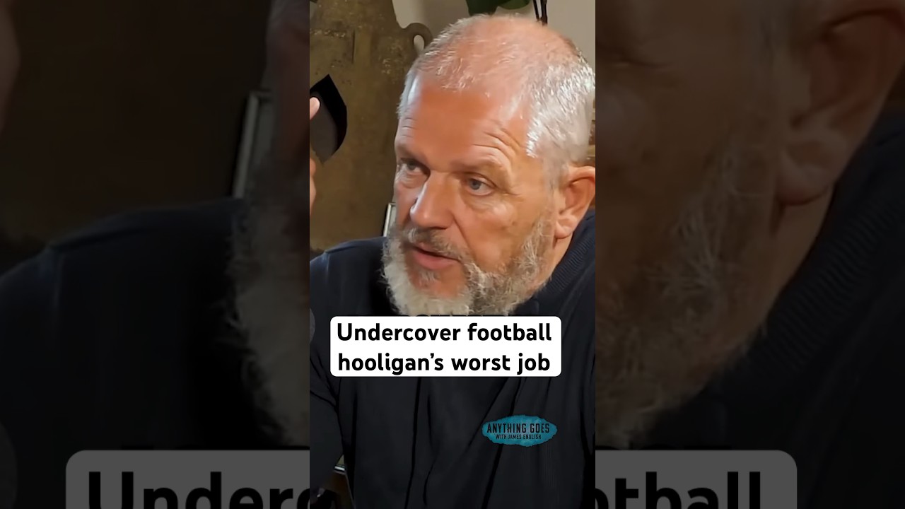 Undercover Football Hooligan’s worst job - James Bannan - YouTube