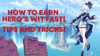 How to Get Hero's Wit Fast and Quick! Genshin Impact v4.8