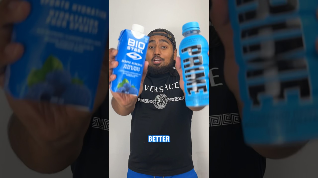 PRIME VS BIO STEEL!! What’s the better drink!? 