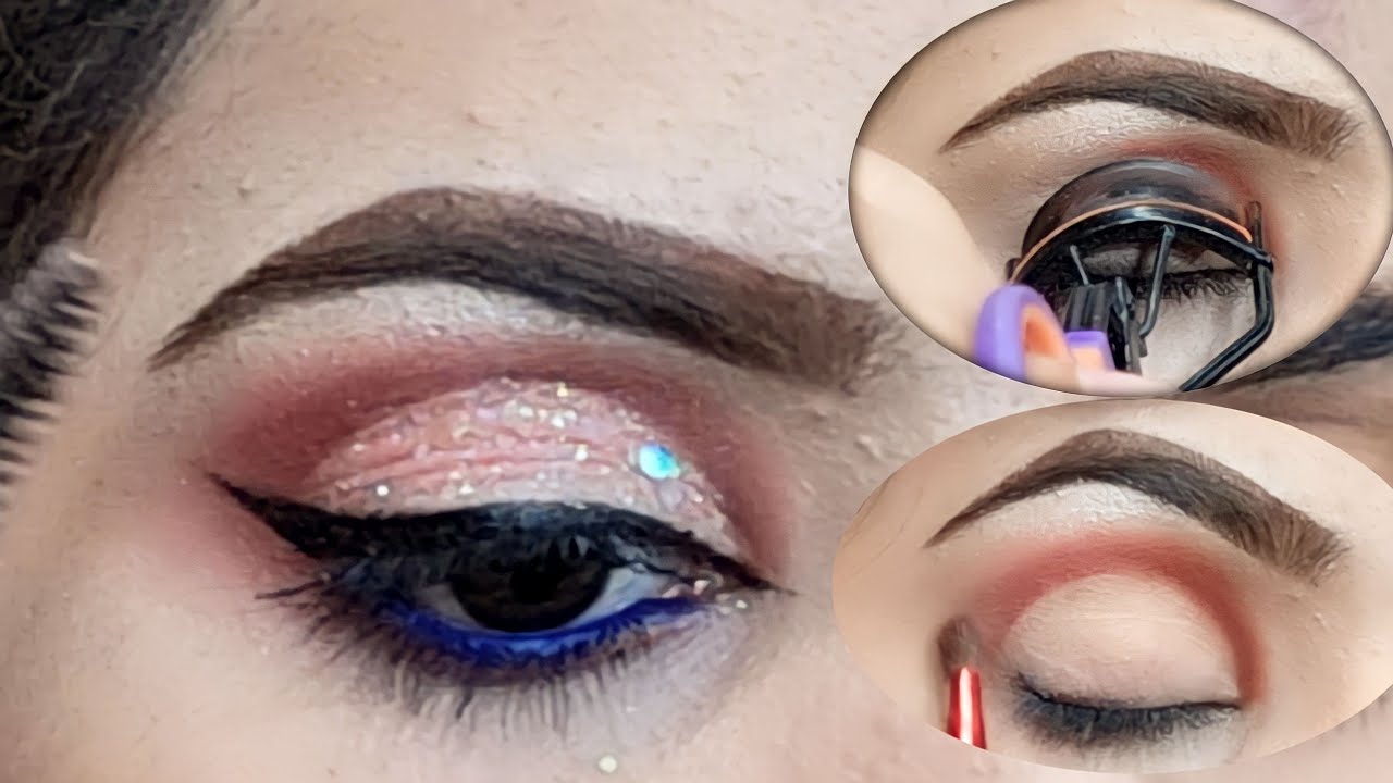 Easy Cut Crease Eyeshadow Hack with Eyelash Curler YouTube