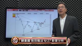 顧奎國 阪田戰法 影音分析 2016/6/27