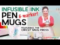 Cricut Mug Press Pen & Marker Mugs Drawn With Your Cricut Cutting Machine!