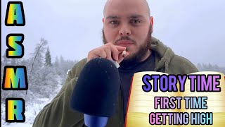 ASMR Joint Smoking Session in the SNOW ❄️Weed ASMR