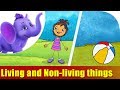 Living And Non Living Things | Songs on Learning Science | 4K | Appu Series