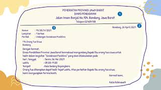 Menulis Surat Resmi dan Tidak Resmi - Bahasa Indonesi kelas 5