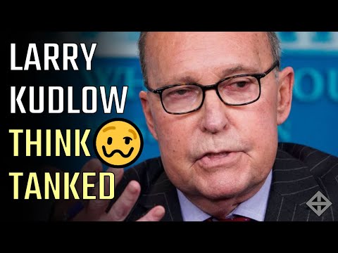 Think Tanked: Drunk Larry Kudlow imagines econ growth squirt he thinks Donald Trump will bring