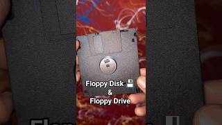 Floppy Disk 💾 (3.5 Inch 1980s) with 1.44 MB Capacity #shorts #shortvideo #floppy