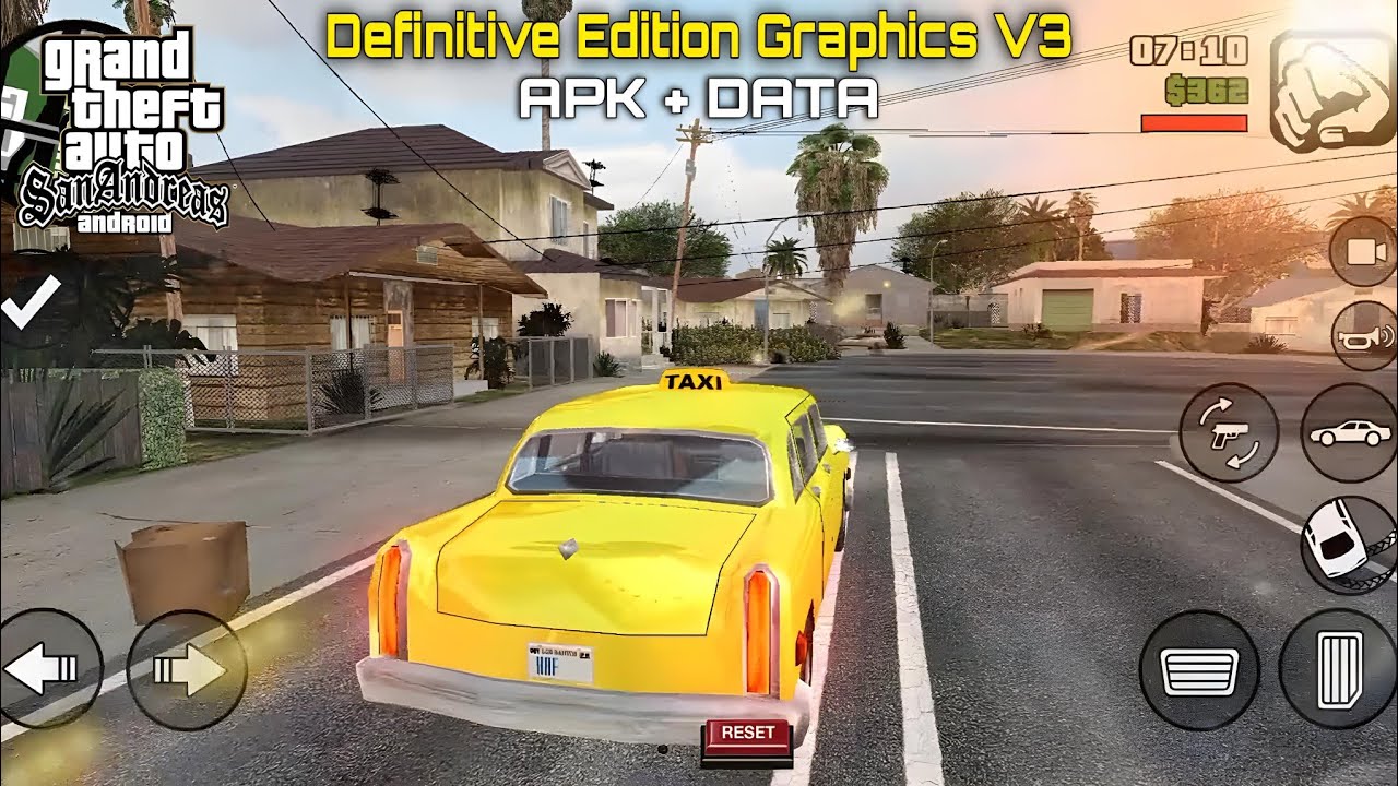 😱 GTA San Andreas Definitive Edition Android Graphics Modpack V3 |GTA ...