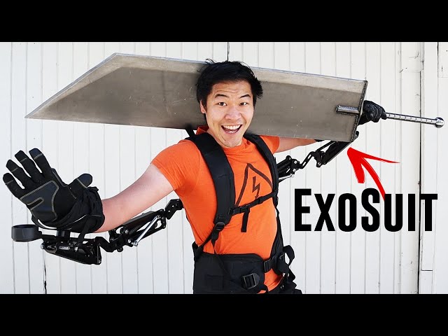 I bought an Exoskeleton to wield Giant Anime Swords class=