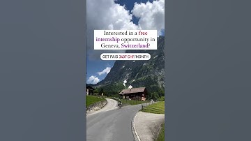 Fully Funded Internship in Switzerland in 2024 | what is CERN Administrative Student Programme