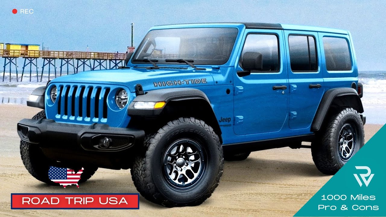 2022 Jeep Wrangler High-Tide Unlimited In Hydro Blue: 1000-Mile Experience - Pros & Cons
