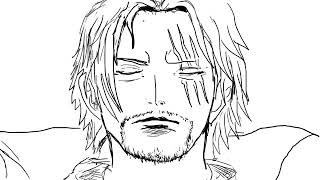 One Piece Shanks Vs Mihawk Fan Animation