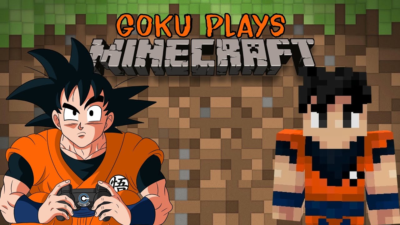 Goku Plays Minecraft - YouTube