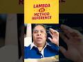 Lambda vs Method Reference #viralshorts #trendingshorts  #javainterviewquestions