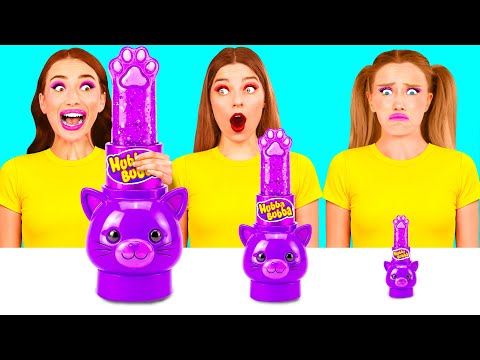 Big, Medium and Small Plate Challenge | Simple Kitchen Recipes by Crazy DO