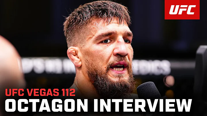 Yaroslav Amosov Octagon Interview | UFC Vegas 112