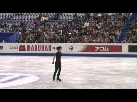 20131205 Yuzuru Hanyu GPF Practice Highlights + SP Interview