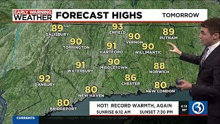 FORECAST: Record warmth expected again on Friday