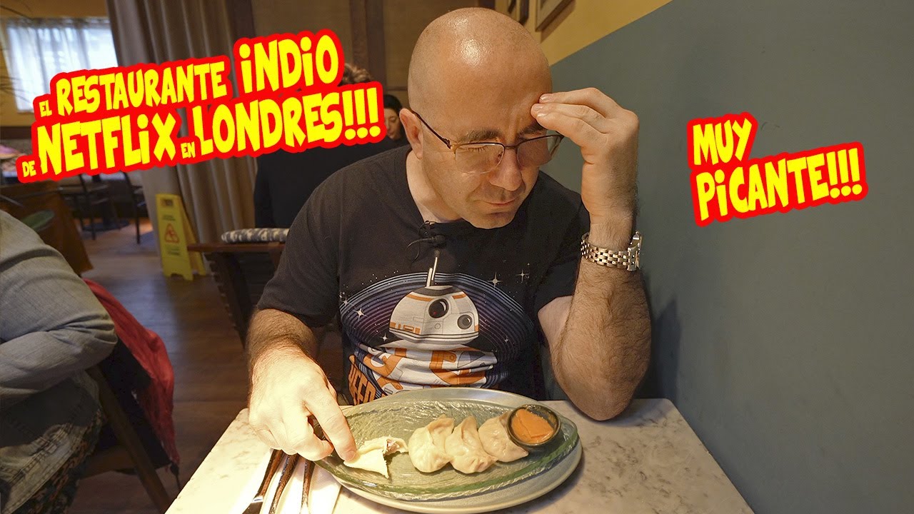 El RESTAURANTE INDIO de NETFLIX en LONDRES!!! EXTREMADAMENTE PICANTE 🌶️🌶️🌶️