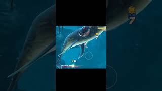 the blue whale.  Hungry shark world screenshot 2