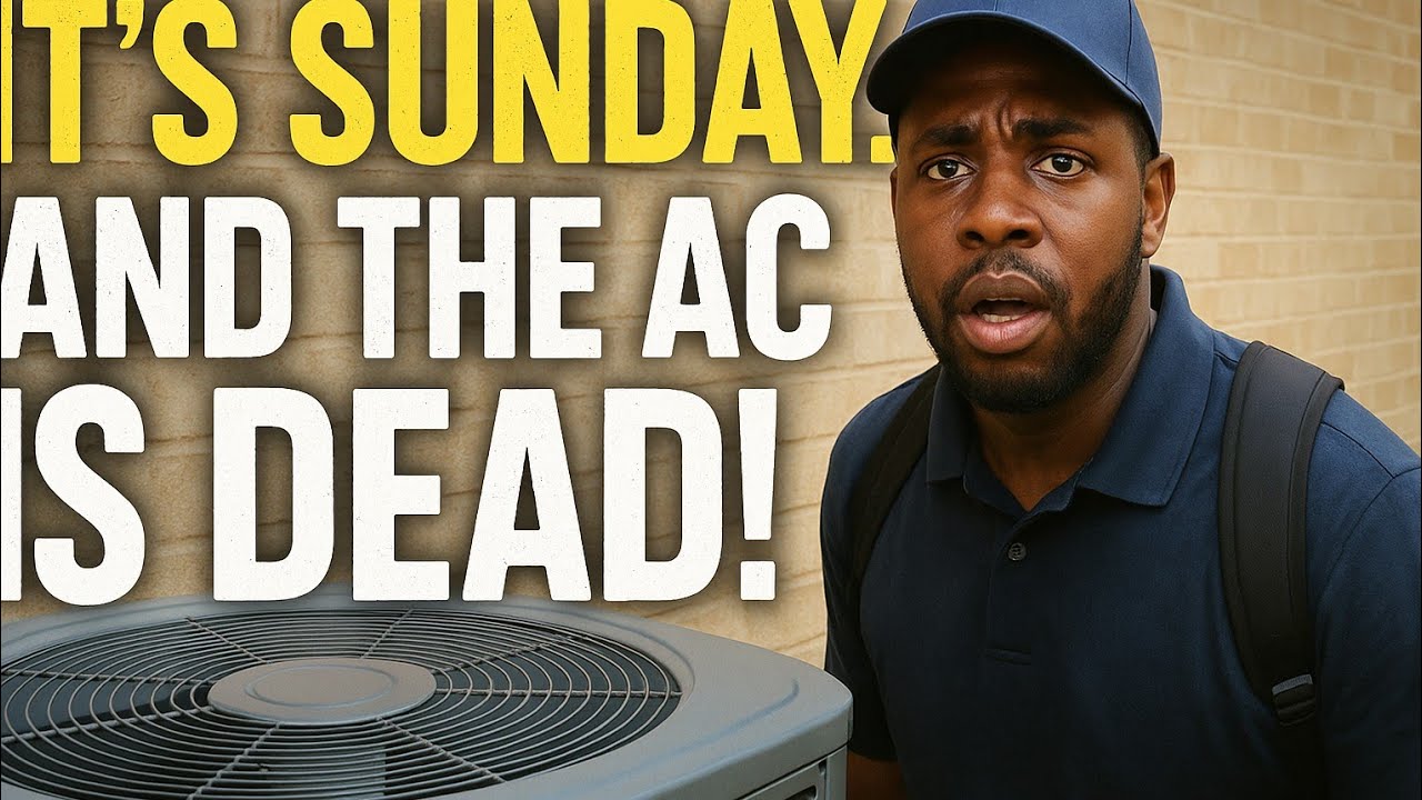 HVAC services Katy Would YOU Work on a Sunday? 💪 New Tech’s True Test!