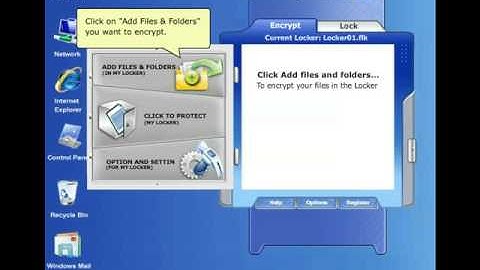 Encrypt Files and Folders with Folder Lock