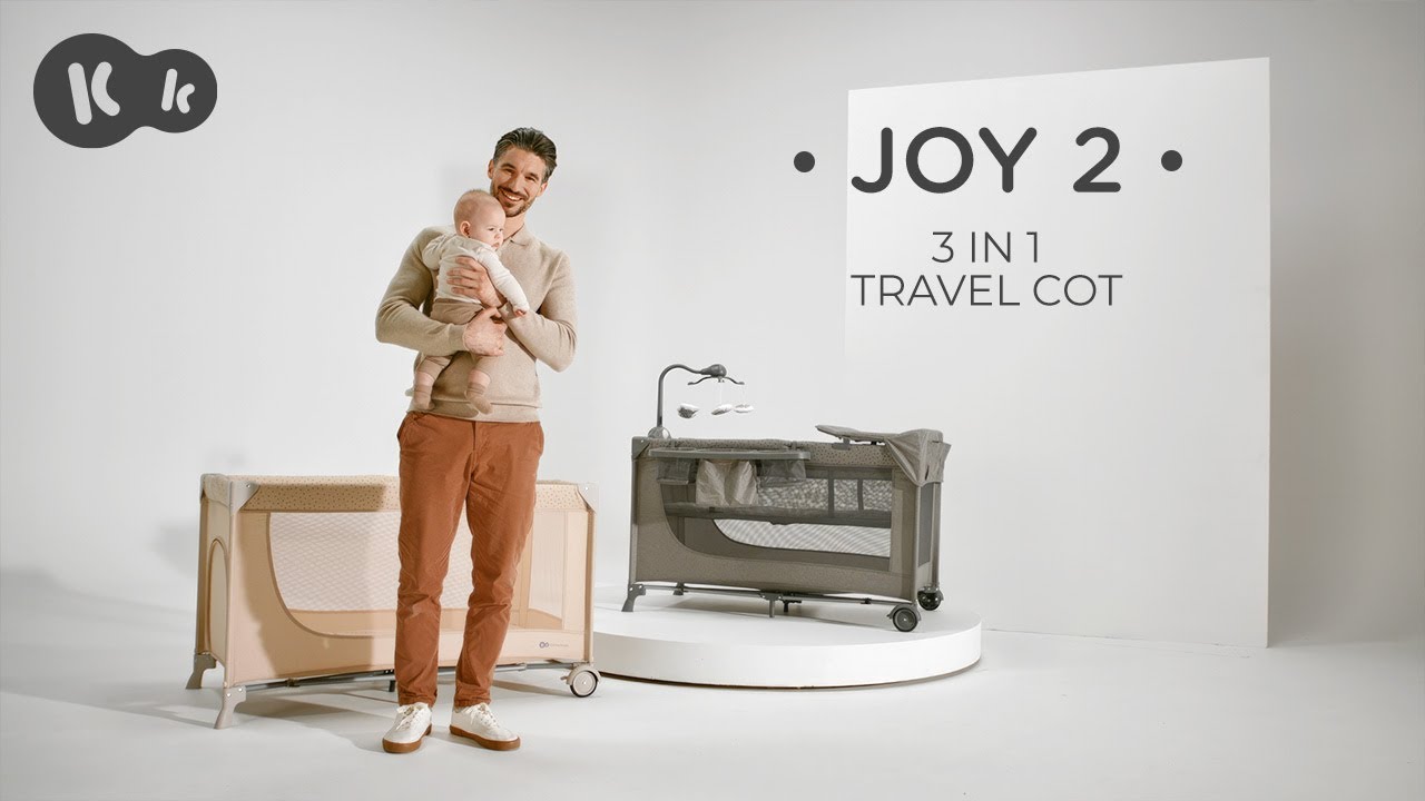 JOY 2 a multifunctional travel cot for babies and older children