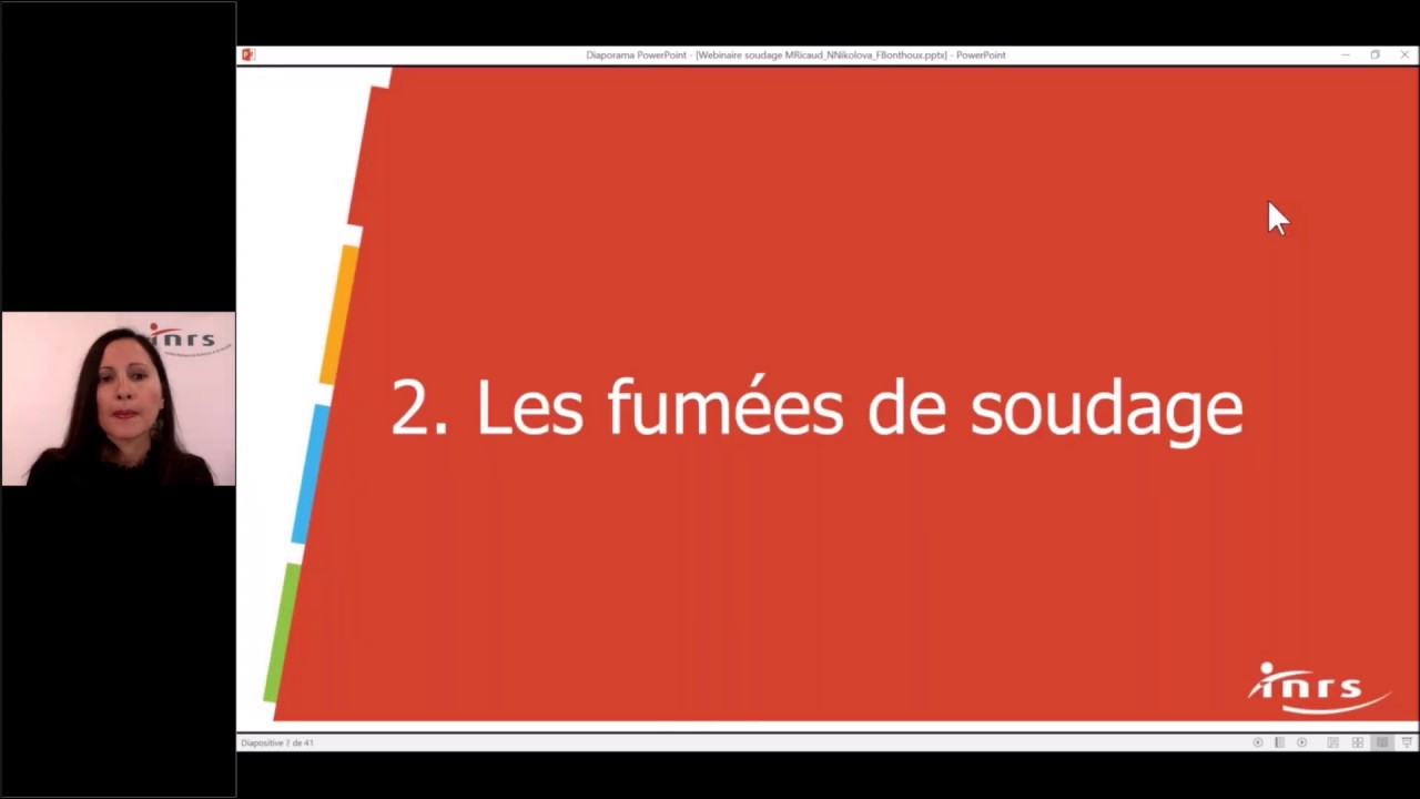 Webinaire – Fumées de soudage : risques pour la santé et prévention