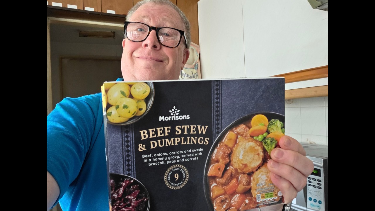 Day 2 ready meal challenge, Morissons beef stew verdict