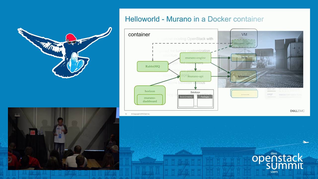 Hello World For Murano End To End Process In A Docker Container And More Openstack Summit Videos